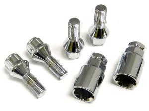 Wholesale Shockproof Alloy Locking Wheel Bolts 31 Mm Thread Length Tapered Key from china suppliers