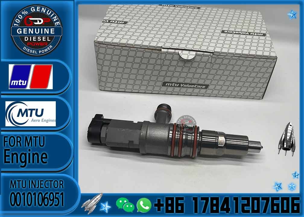 0010106951 Good quality good price diesel engine injector 0010106951 for MTU 4000 remanufactured high quality VTO-G166W4