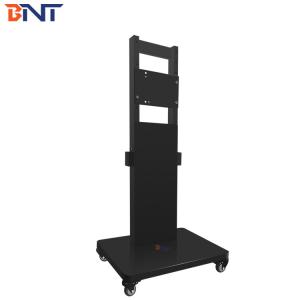 Wholesale Black Floor Stand Flat Screen TV Cart With Wheels from china suppliers