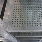 ASTM 304 Perforated Stainless Steel Sheet Hot Rolled Plate Round Hole 10mm