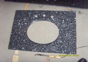 Wholesale Blue Pearl Black Galaxy Countertop , High Gloss Granite And Stone Countertops from china suppliers