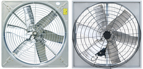 Paper Wet Curtain Cooling System Silver Negative Pressure Fan High Efficiency