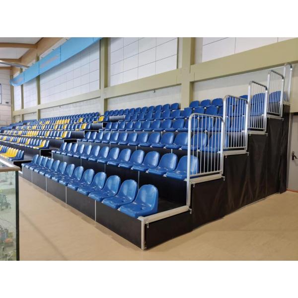 Customized Colors Retractable Seating Football Stadium Chair Padel Court Foldable Vip Stadium Bleacher For Indoor Or Outdoor