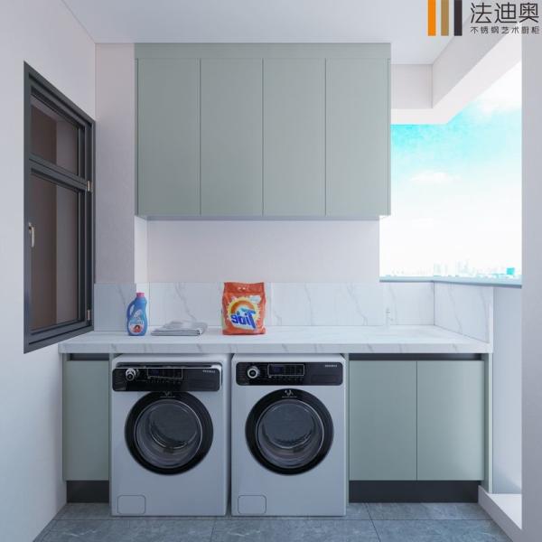 Functional SS Balcony Storage Cabinet For Custom Home Interiors And Humid Environments