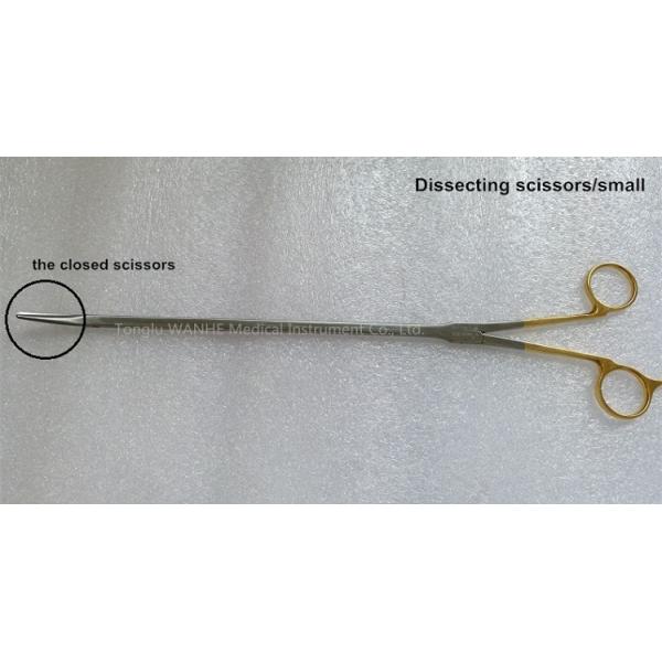 ISO13485 Certified Thoracoscopy And Thoracotomy Instruments With Dissecting Scissors