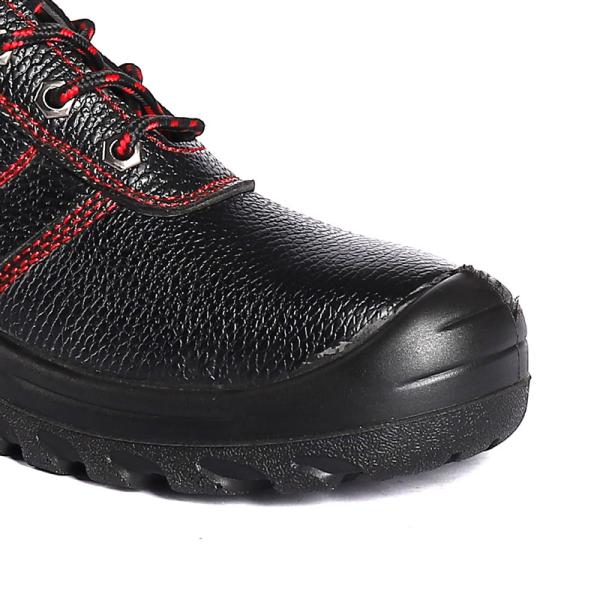Shengjie Industrial Protective Steel Toe Steel Plate Shoes Embossed Cow Leather Safety Footwear Safety Shoes