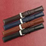 ALK Genuine Leather Watchband Men Women Watch Band 20mm 18mm 16mm Wristwatch