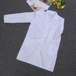 Theme Party Kids Doctor Costume Unisex Dress Up Lab Coat