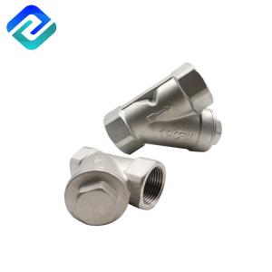 Wholesale Lost Wax Casting 2 Inch Sanitary Y Strainer Stainless Steel Wye Strainer Hexagon Natural from china suppliers