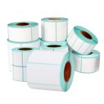 BPA Free 75GSM Thermal Label Sticker Roll Thermal Paper 58mm X 40mm For Coffee