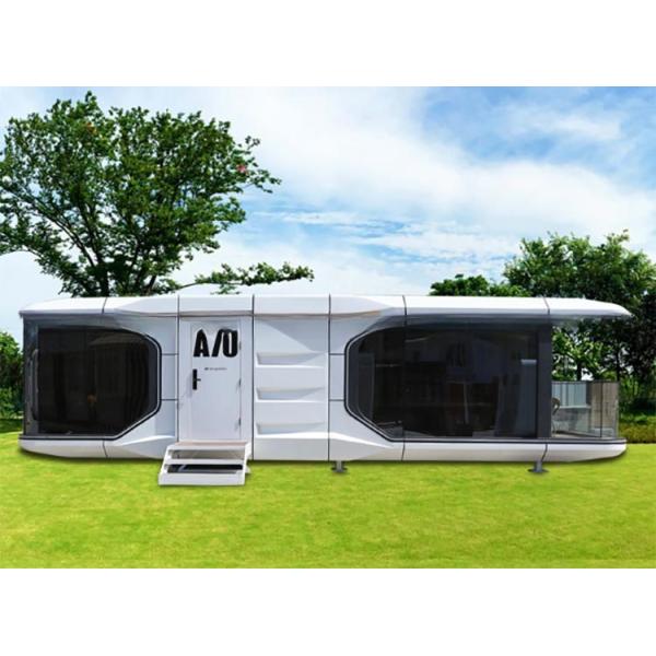 2024 Prefab Luxury Modular Modern Apple Cabin Space Capsule Container House Maison Capsule Spatiale for Mgo Board and PVC Floor