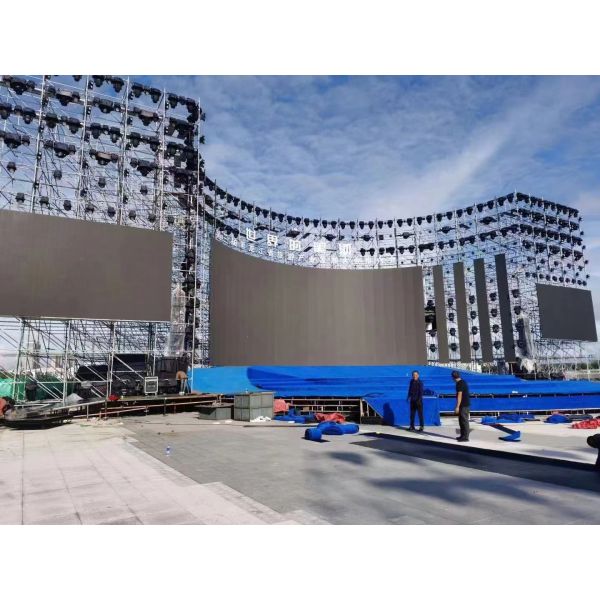 Commercial Outdoor Led Panel Display Screen P2.9 P4.81 For Events & Advertising