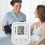 Household Health Equipment Blue Tooth Pulse OX BPM Monitor Electric Arm LCD