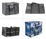 Extra Large Oversized Heavy Duty Zippered Laundry Bags Shopping Storage Moving