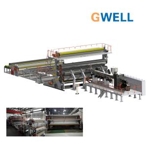 Wholesale HDPE Waterproofing Membrane Production Line HDPE water proof film extrusion machine from china suppliers