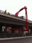 6x4 18M Dongfeng Truck Mounted Access Platform / Bridge Inspection Tools