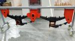 2 Axle 90MM Mechanical Semi Trailer Suspension Greaseless Powdered Metal 1300MM