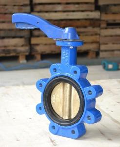 Wholesale GG25 DIN PN10 PN16 cast iron butterfly valve from china suppliers