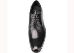 Soft Leather Flat Suede Derby Shoes , Men Formal Dress Shoes Black / Brown