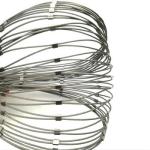 304/316 Metal Wire Rope Stainless Steel Ferrule Mesh For Protective Animal Zoo
