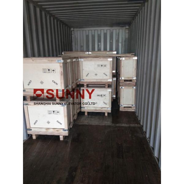 DC110V Elevator Traction Machine For Small Machine Room CE ISO Listed