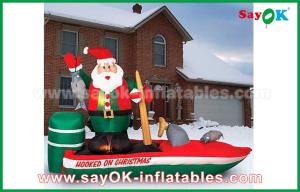Wholesale Customzied Various Inflatable Santa Claus Cartoon Characters For Christmas from china suppliers