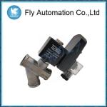 High Pressure Timer Auto Water Solenoid Valve / 2 Way Stainless Steel Drain
