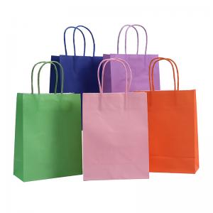 Wholesale OEM ODM Eco Friendly Kraft Bags Fast Food Paper Bags 17*17*23cm from china suppliers