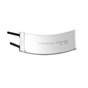 Wholesale 232357 Curved LiPo Battery 210mAh 3.7V Custom Lithium Battery from china suppliers