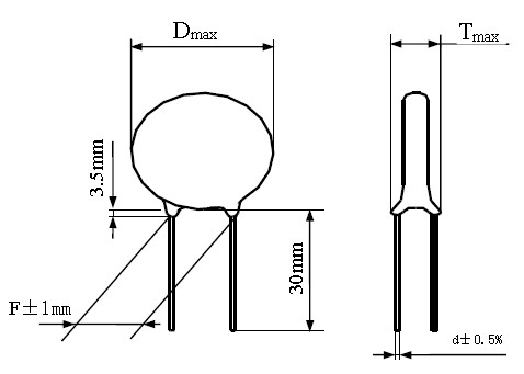Murata Electronics Ceramic Disk Capacitor