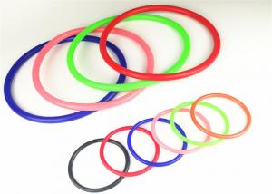 China OEM Colored Rubber O Rings Oil Resistant , Silicone Rubber Seal Rings on sale