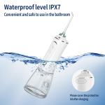 Professional Cordless Water Flosser 300ml Water Tank Dental Water Jet Spa Teeth