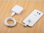 COMER acrylic display stands anti-shoplifting display cord for mobile phone