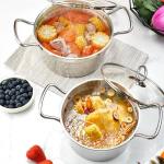 Amazon Top Seller Kitchen Cooking Ware Induction Stainless Steel 304 Korean