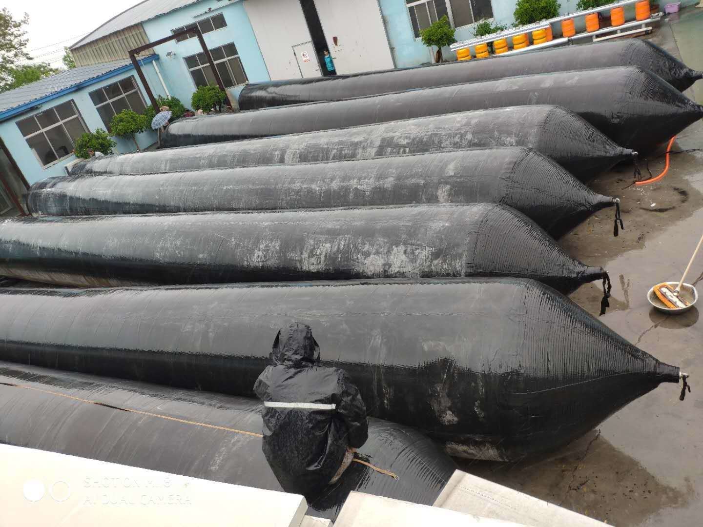 CCS BV Certification Ship Launching Airbags Customized Repair Ship'S Supplies