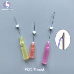 Non Surgical Face Lift Thread Facelift Nose L Shaped Needle Silicone Coated