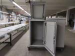 Outdoor Network Cabinet, Grey Corrosion Resistant Data Center cabinet