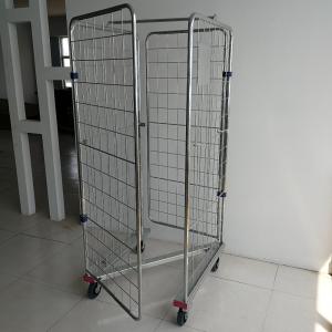 Wholesale Heavy Duty Mesh Logistics Trolley Delivery Goods Chrome Plated Material from china suppliers