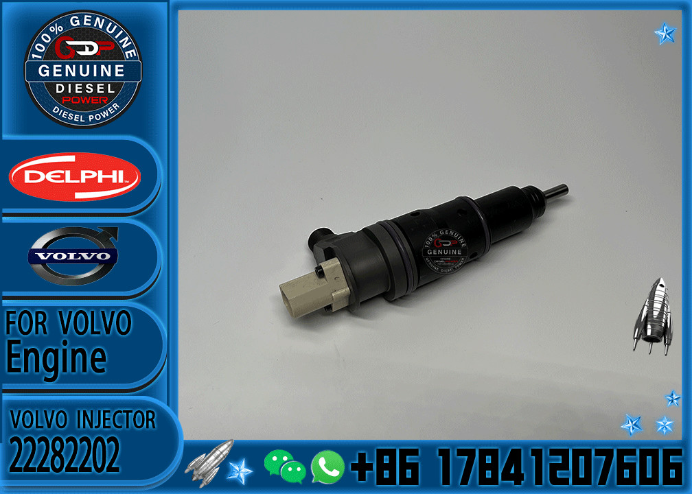 Diesel Engine Common Rail Fuel Injector 22282199 22282202 22301418 BEBJ1F05002 For Vol-vo Trucks