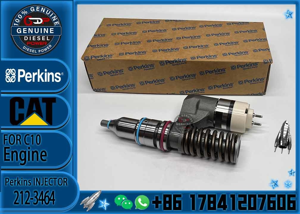 Diesel Engine Fuel Injector 212-3464 For CAT C10 C11 C12 C13 Diesel Engine 3176 3196 Excavator