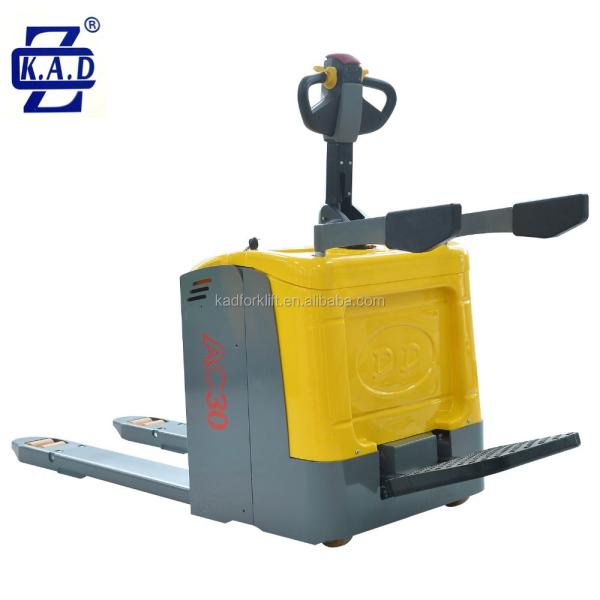 500kg 2 Meters Full Electric Drum Stacker Drum Lifter With Horn For Safety