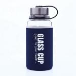 850ml/1000ml Big Size Sports Glass Bottles Durable High Borosilicate Unbreakable