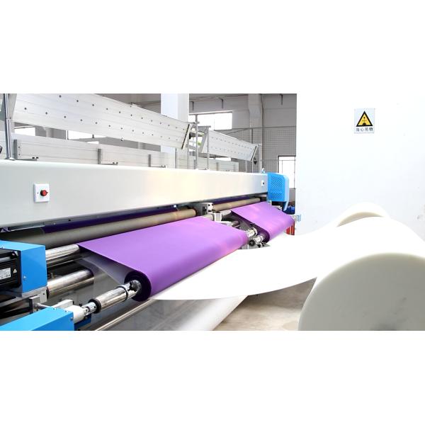 Straight Line Automatic Embroidery Sewing Machine 22 Heads For Quilting 1.6m Blankets