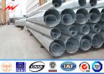 110KV Gr65 Galvanised Metal Pole For Transmission Line Contractor