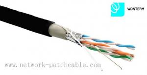 China Outdoor networking cable Cat5e 0.5mm BC Pass Fluke 1000ft Outdoor lan cable on sale