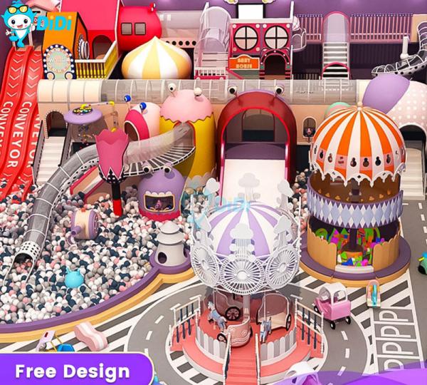 Professionally Designed Indoor Play Center Children'S Toys Playground Naughty