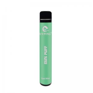 China 2% Nicotine Mini E Cigarette 600 Puffs 10 Flavors Disposable Vape on sale