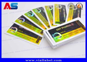 Wholesale Strong Adhesive Holographic Peptide Bottle Labels from china suppliers