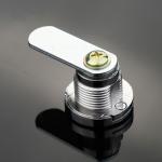 Zinc Alloy Metal Cabinet Quarter Turn Cam Lock With Protective Cover Dust Cover