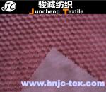 2015 Pineapple print fabrics with small checks French Velvet fabric for sofa/